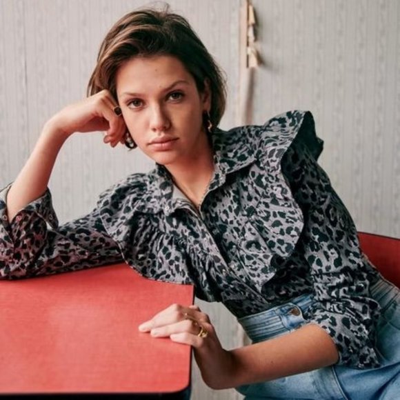 Sezane Tops - Sezane Matty Shirt, BNWT, Sz 4